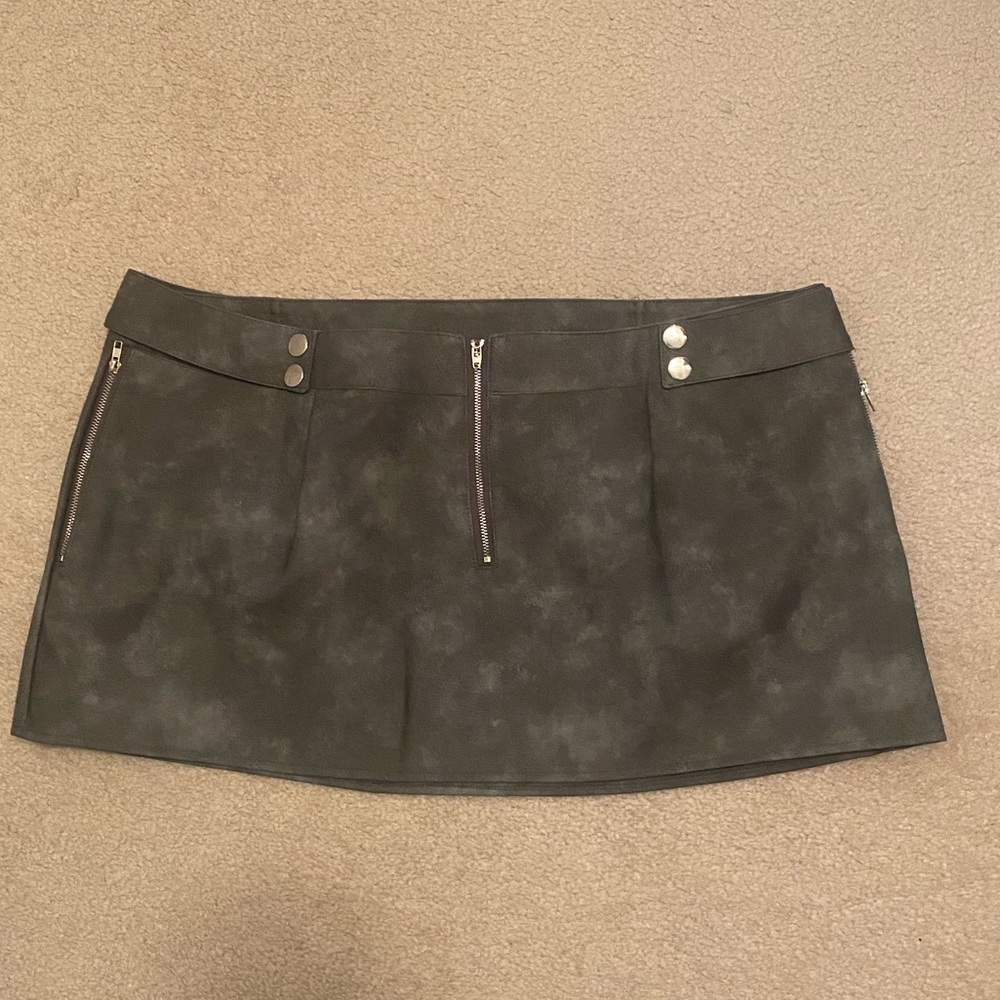Leather Skirt
